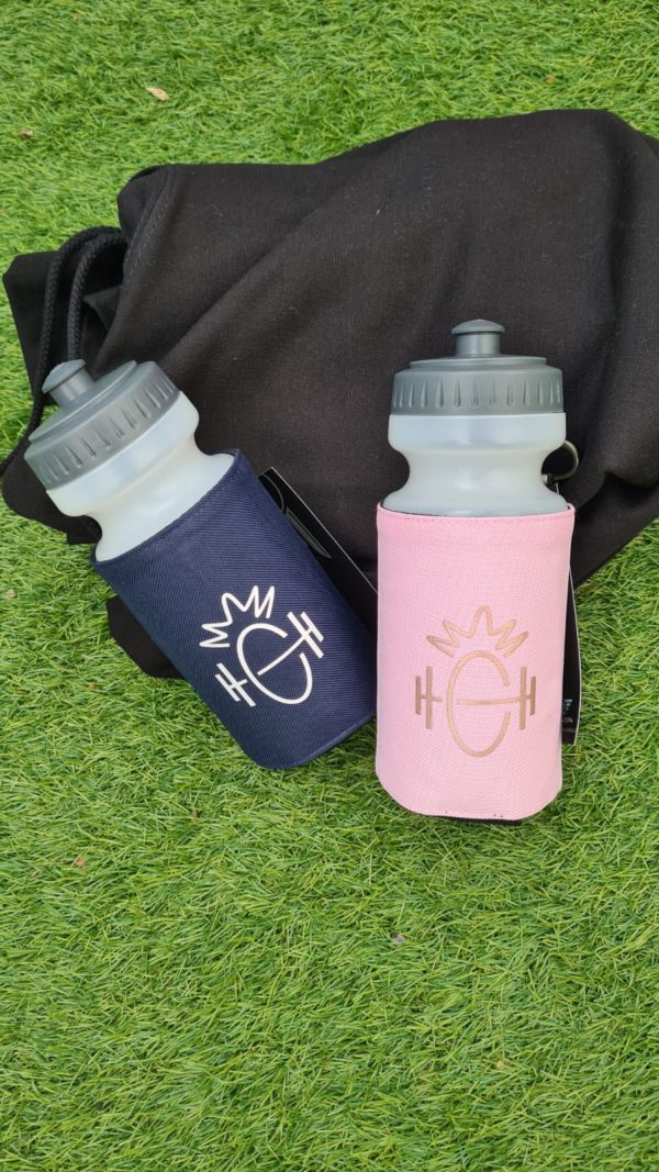 Sports bottle with clip