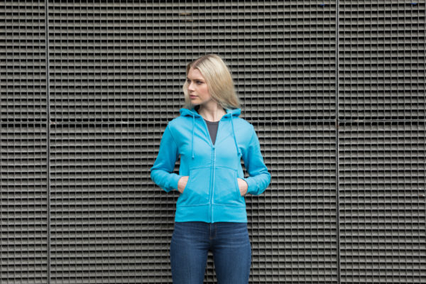 Women’s zipped hoodie