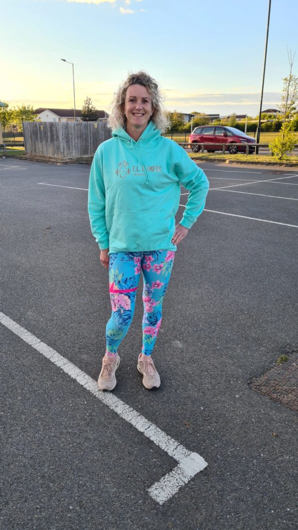 Peppermint leopard print logo hoody - Image 2
