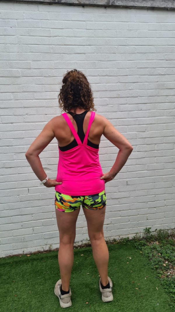The crossed back long vest - Image 6