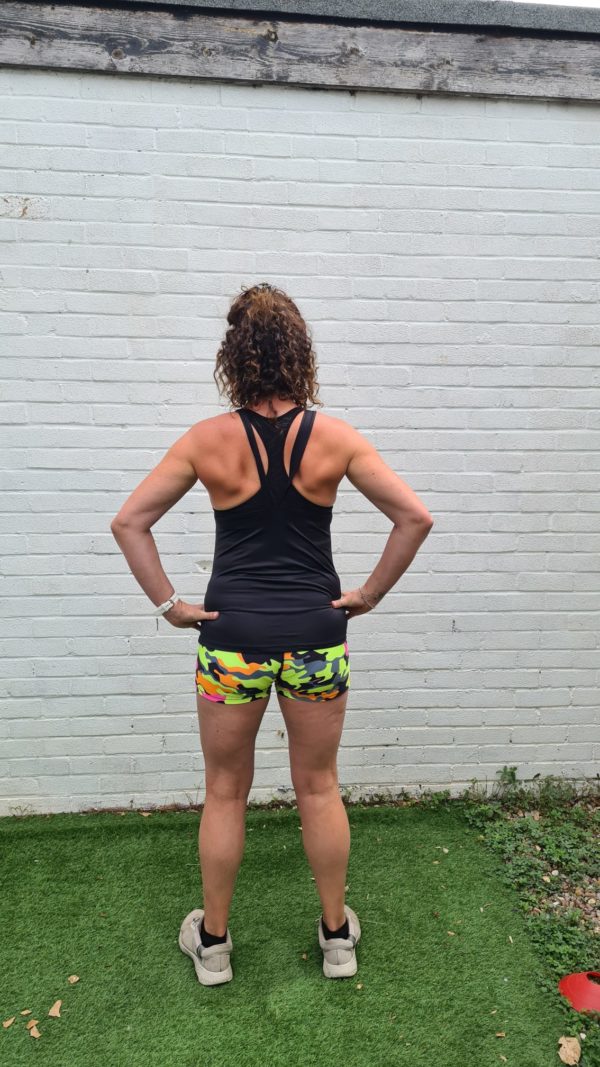 The crossed back long vest - Image 7