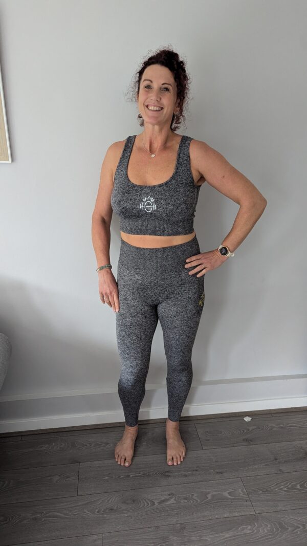 Ribbed sports bra