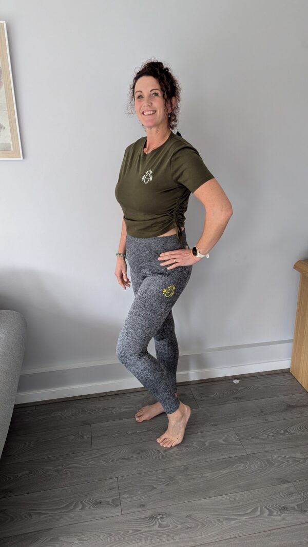 Ruched Cropped Tshirt - Image 2